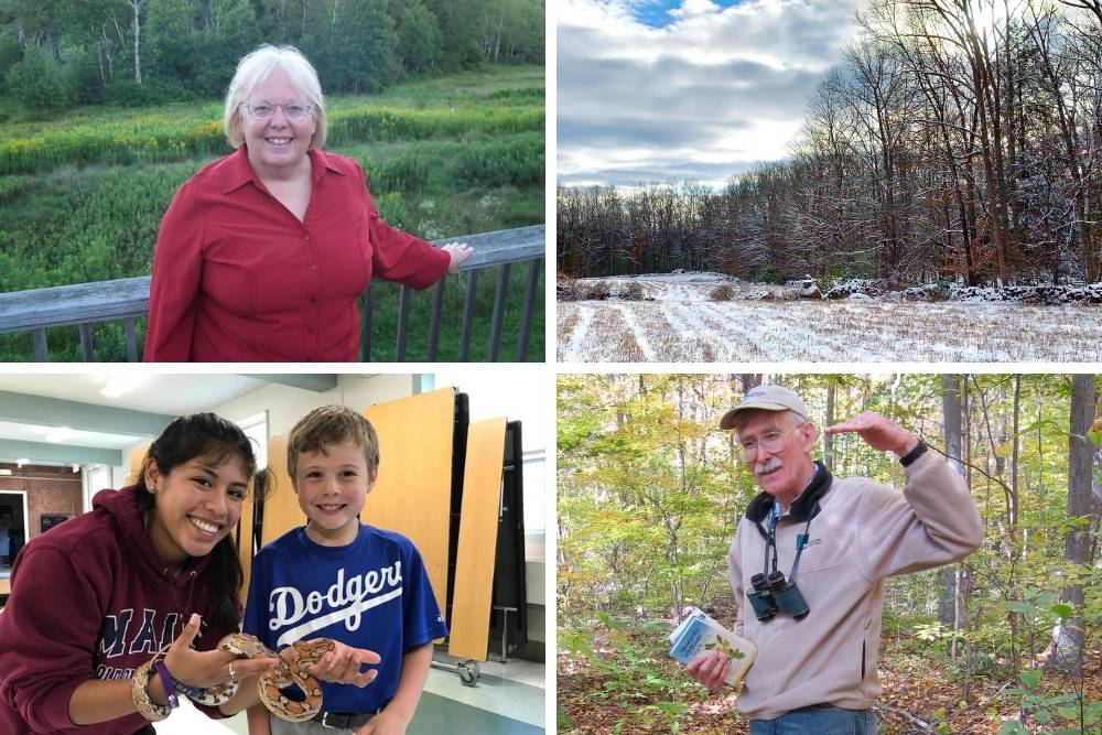 Collage of all four 2022 Excellence in Conservation Awards winners