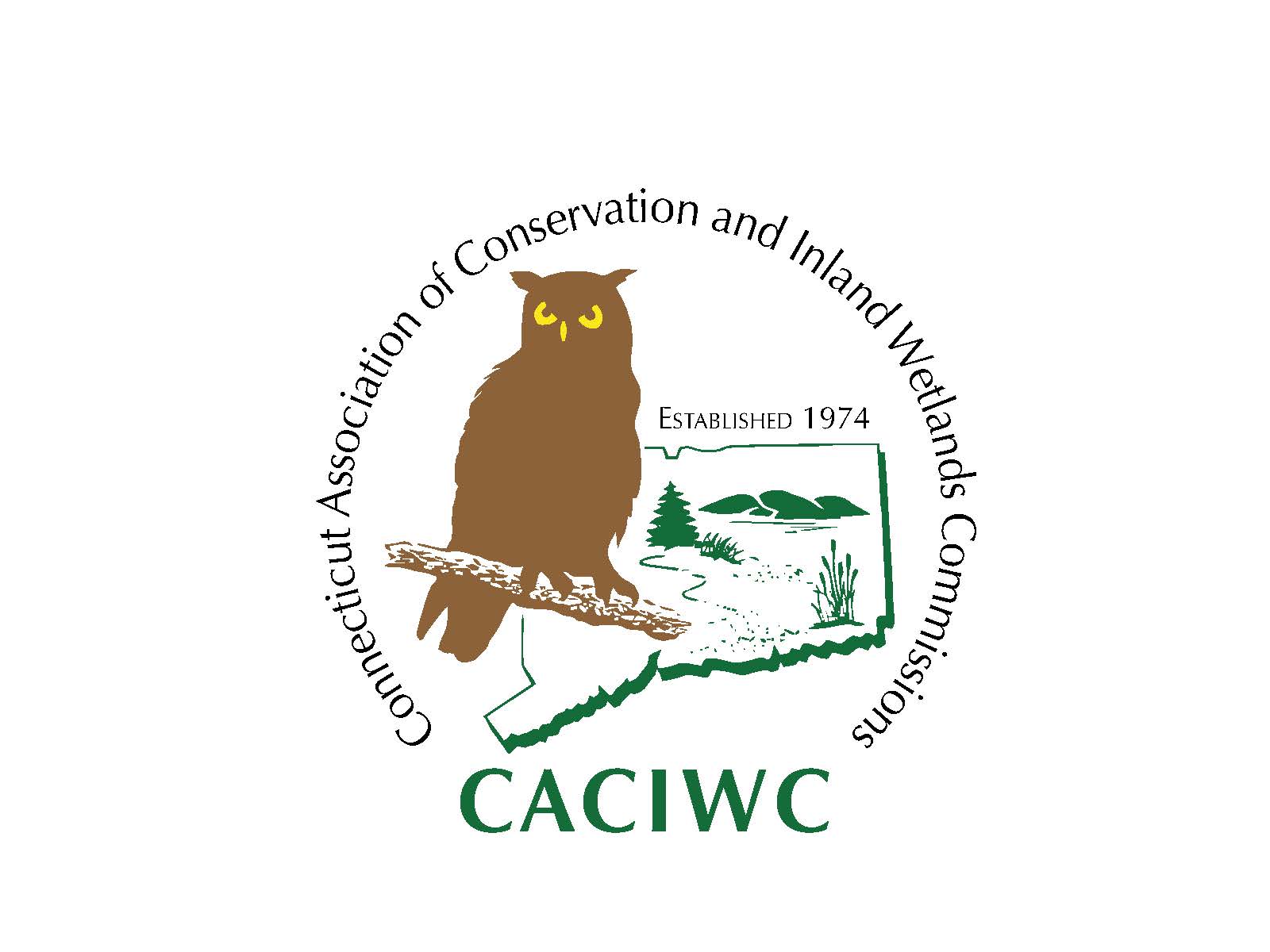 CACIWC logo with owl