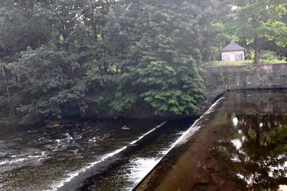 view of the dam