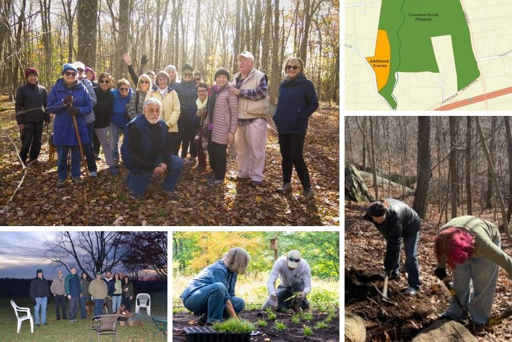 Collage of photos from the December issue of #LoveYourCTLandTrust