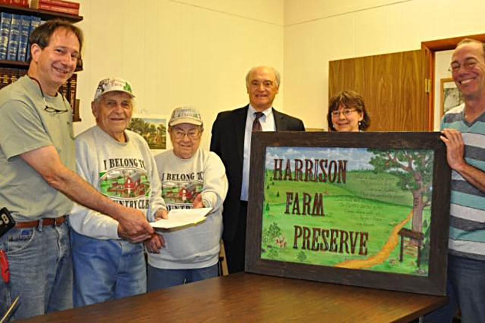signing of a conservation easement