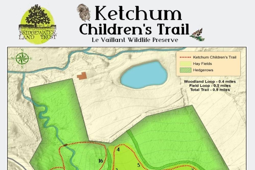 Map of Ketchum Children's Trail