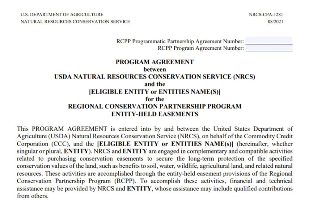 Program Agreement Entity Pic