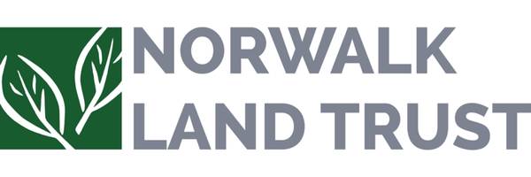 Two leaves and Norwalk Land Trust logo